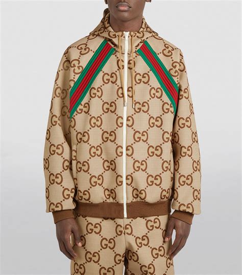 best gucci jackets|gucci gg print jacket men's.